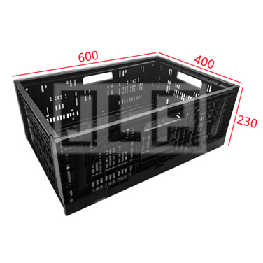 600*400*230折叠生鲜筐